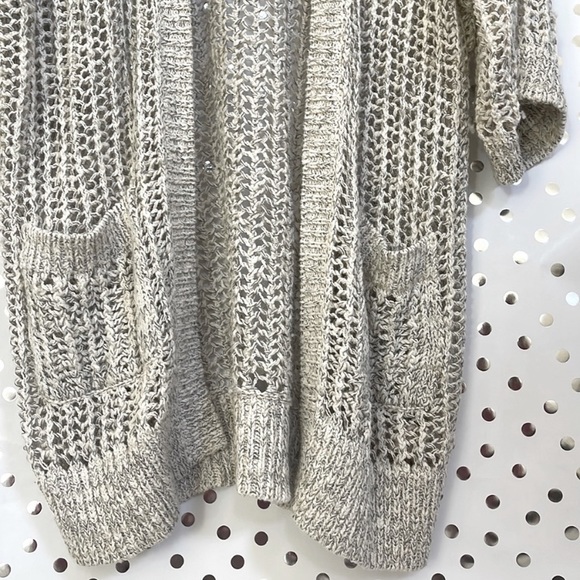 FREE PEOPLE | Cardigan Silver Colored Cardigan - Picture 9 of 10